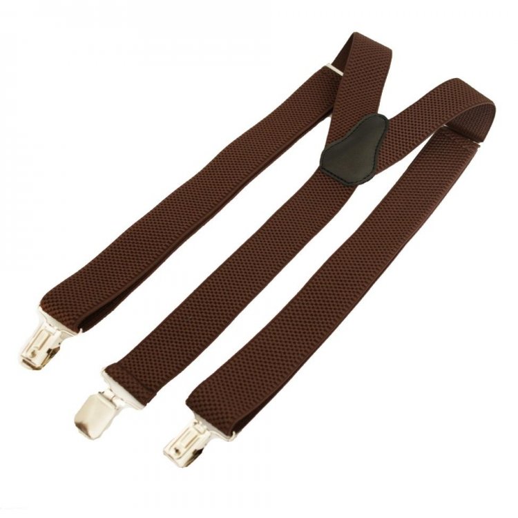 Мужские Подтяжки Gofin suspenders 3.5см Cтрейч-ткань Однотонные Коричневые Pbp-4605
Мужские Подтяжки Gofin suspenders 3.5см Cтрейч-ткань Однотонные Коричневые Pbp-4605