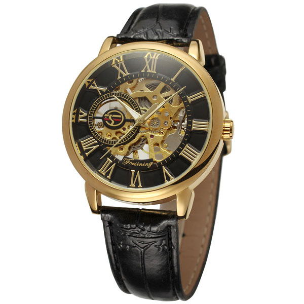 Мужские механические часы Forsining Rich 43х10 мм Черный с золотистым 1120
Мужские механические часы Forsining Rich 43х10 мм Черный с золотистым 1120