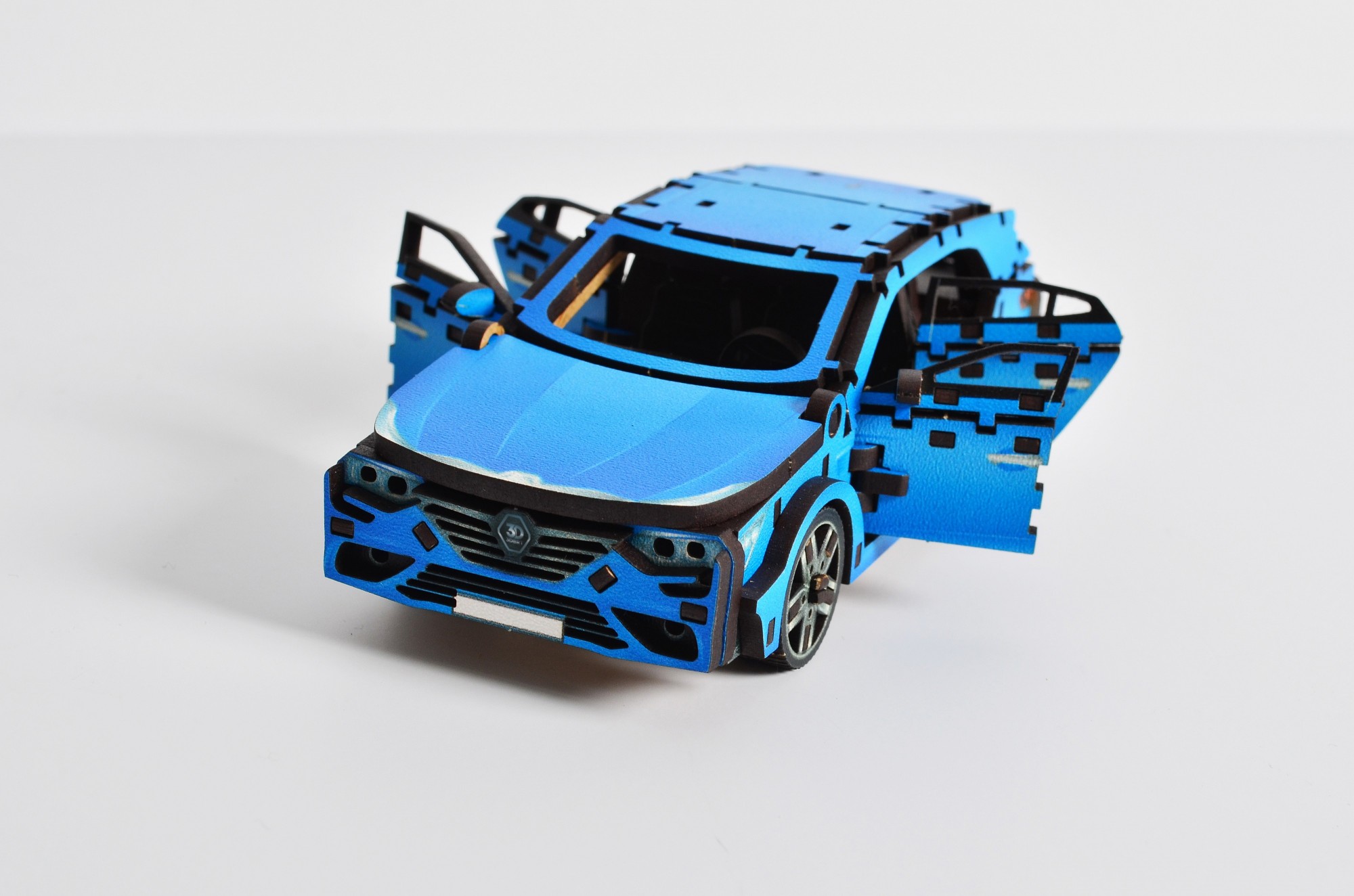 3D пазл Деревянная машинка конструктор авто Renault Magane БРТ 175 деталей Синий
3D пазл Деревянная машинка конструктор авто Renault Magane БРТ 175 деталей Синий