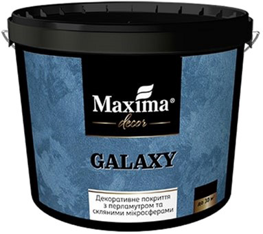 Декоративное покрытие Maxima с перламутровым эффектом и Стеклянная микросферами "Galaxy" 5 кг (4820024426916)
Декоративное покрытие Maxima с перламутровым эффектом и Стеклянная микросферами "Galaxy" 5 кг (4820024426916)