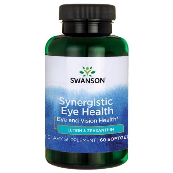 Лютеин с зеаксантином, Ultra Synergistic Eye Health, Swanson, 60 гелевых капсул (SWA-02986)
Лютеин с зеаксантином, Ultra Synergistic Eye Health, Swanson, 60 гелевых капсул (SWA-02986)