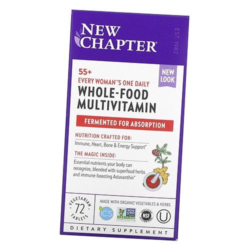 Ежедневные Мультивитамины для женщин 55 +, Every Woman's 55+ One Daily Multivitamin, New Chapter 24вегтаб (36377022)
Ежедневные Мультивитамины для женщин 55 +, Every Woman's 55+ One Daily Multivitamin, New Chapter 24вегтаб (36377022)