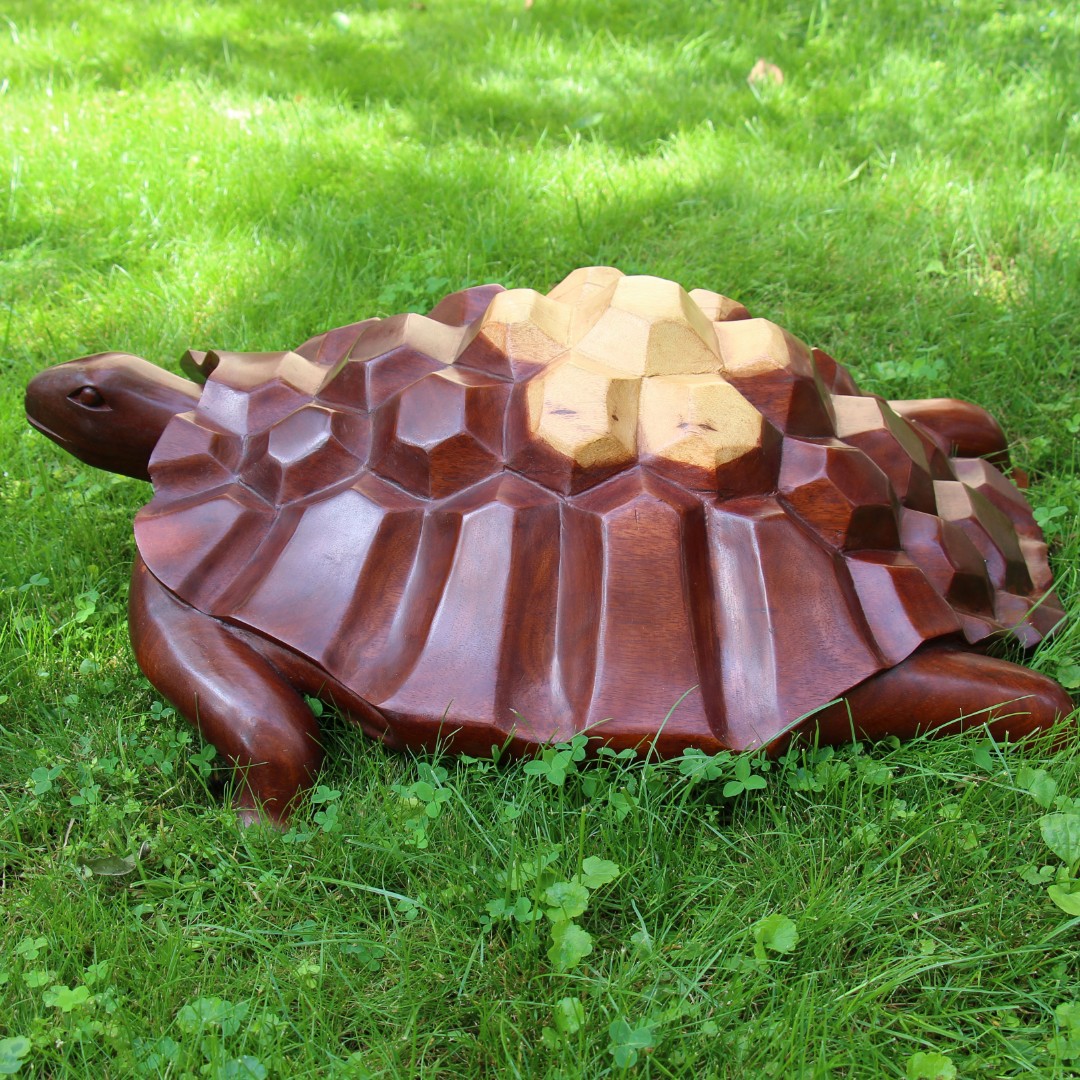 Большая статуэтка Черепаха из дерева мербау арт 30114
Большая статуэтка Черепаха из дерева мербау арт 30114