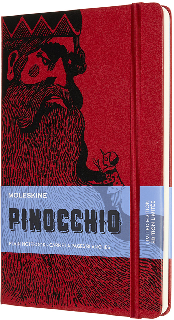 Записная книга Moleskine Pinocchio 13 х 21 см 240 страниц без линовки Красная (8056420853674)
Записная книга Moleskine Pinocchio 13 х 21 см 240 страниц без линовки Красная (8056420853674)