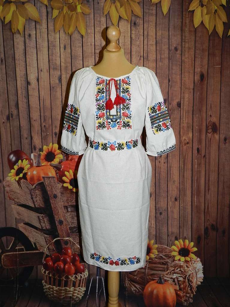 Сукня-вишиванка з льону NovaKoza р.(арт.352, Сукня-вишиванка з льону NovaKoza р.44(арт.352)
Сукня-вишиванка з льону NovaKoza р.(арт.352, Сукня-вишиванка з льону NovaKoza р.44(арт.352)