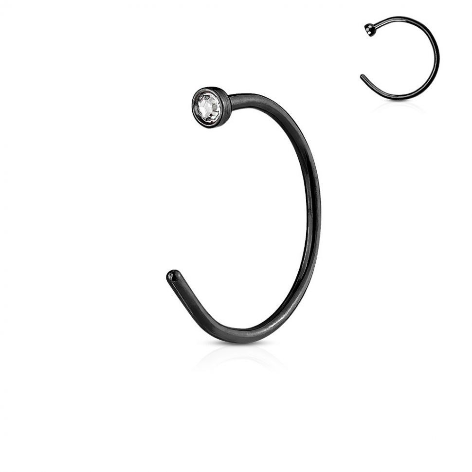 Серьга полукольцо для пирсинга крыла носа PiercedFish NOCPG3/NOCPT3 из стали с фианитом (2 мм, Черный, 0.8 мм, 8 мм)
Серьга полукольцо для пирсинга крыла носа PiercedFish NOCPG3/NOCPT3 из стали с фианитом (2 мм, Черный, 0.8 мм, 8 мм)