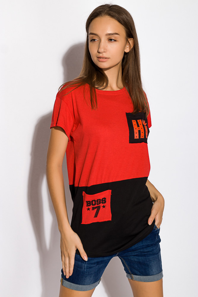 Футболка женская двухцветная 317F070 Time of Style 317f070 Красный, Футболка женская двухцветная 317F070 Time of Style 317f070 S Красный
Футболка женская двухцветная 317F070 Time of Style 317f070 Красный, Футболка женская двухцветная 317F070 Time of Style 317f070 S Красный