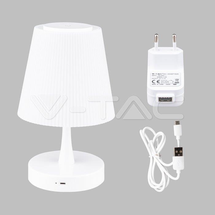 Декоративный светильник V-TAC, SKU-8930, 5W, LED Rechargeable Table Lamp Chrome Touch Dimming (JN633800157655309)
Декоративный светильник V-TAC, SKU-8930, 5W, LED Rechargeable Table Lamp Chrome Touch Dimming (JN633800157655309)