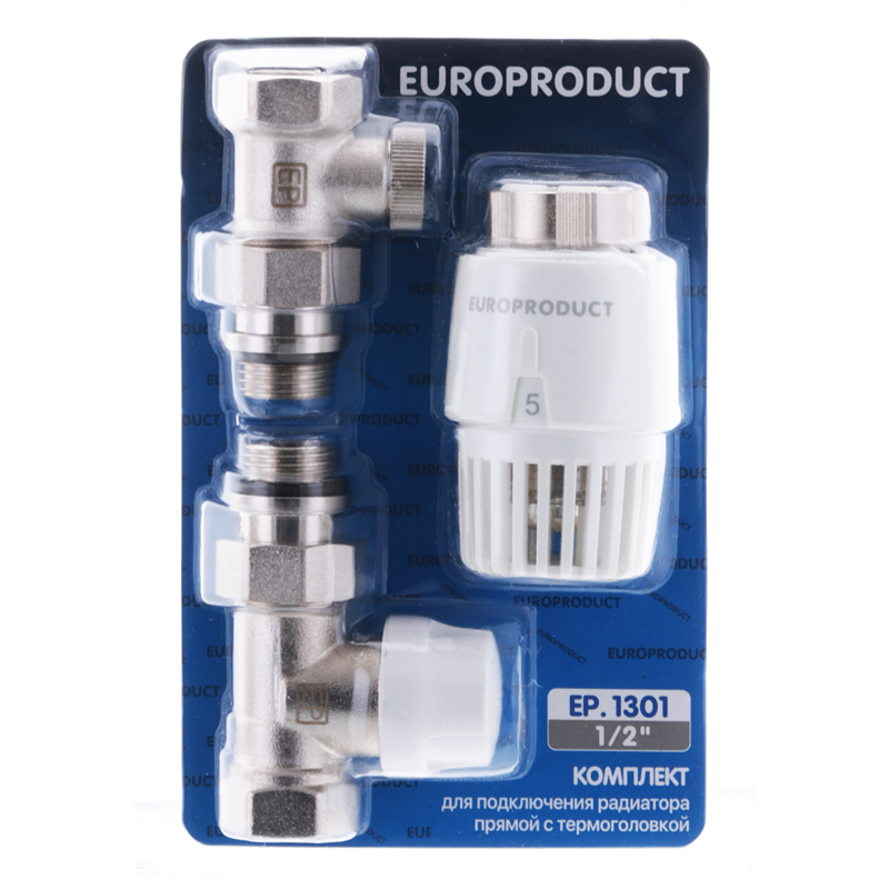 Комплект для подключения радиатора EUROPRODUCT EP.1301 - 1/2'' (Прямой с термоголовкой) (EP6017)
Комплект для подключения радиатора EUROPRODUCT EP.1301 - 1/2'' (Прямой с термоголовкой) (EP6017)