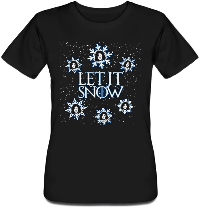 Женская футболка Fat Cat Game Of Thrones - Let It Snow (чёрная) 42563, Женская футболка Fat Cat Game Of Thrones - Let It Snow (чёрная) L 42563
Женская футболка Fat Cat Game Of Thrones - Let It Snow (чёрная) 42563, Женская футболка Fat Cat Game Of Thrones - Let It Snow (чёрная) L 42563