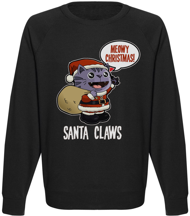 Мужской свитшот Fat Cat Meowy Christmas! Santa Claws (чёрный) 41296, Мужской свитшот Fat Cat Meowy Christmas! Santa Claws (чёрный) L 41296
Мужской свитшот Fat Cat Meowy Christmas! Santa Claws (чёрный) 41296, Мужской свитшот Fat Cat Meowy Christmas! Santa Claws (чёрный) L 41296