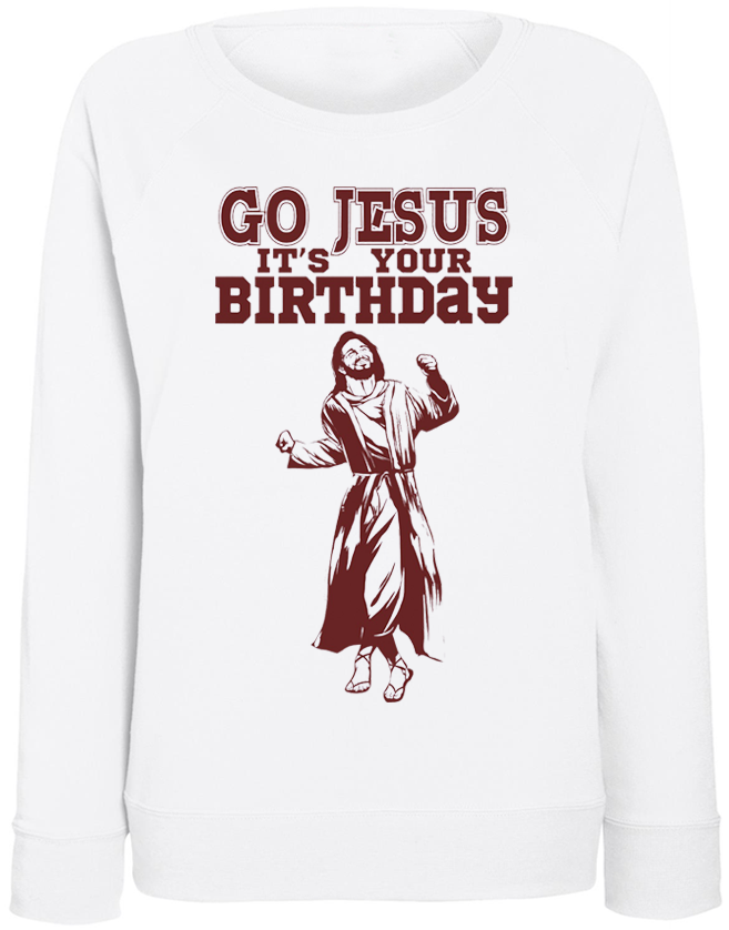 Женский свитшот Fat Cat Go Jesus It's Your Birthday (белый) 39649, Женский свитшот Fat Cat Go Jesus It's Your Birthday (белый) XL 39649
Женский свитшот Fat Cat Go Jesus It's Your Birthday (белый) 39649, Женский свитшот Fat Cat Go Jesus It's Your Birthday (белый) XL 39649