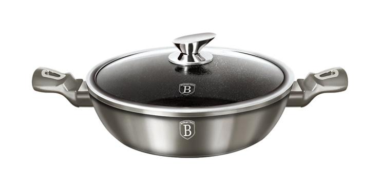 Сотейник Berlinger Haus Carbon 24см со стеклянной крышкой, мраморное покрытие Berlinger Haus BH-1240N
Сотейник Berlinger Haus Carbon 24см со стеклянной крышкой, мраморное покрытие Berlinger Haus BH-1240N