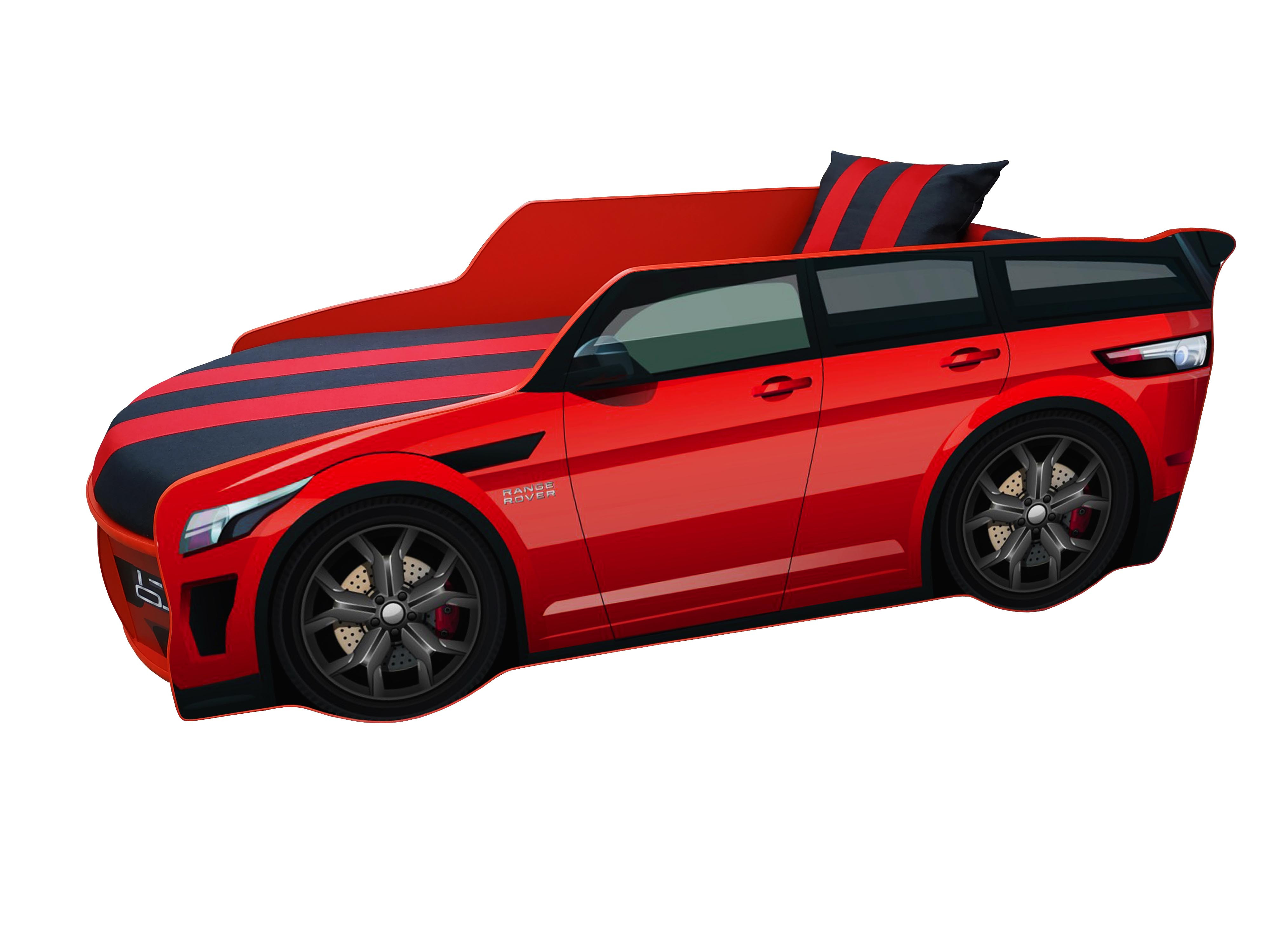 Кровать-машинка+матрас Viorina-Deko Premium Р001 Range Rover Красный с черным 80х180 см
Кровать-машинка+матрас Viorina-Deko Premium Р001 Range Rover Красный с черным 80х180 см