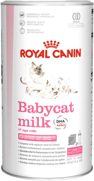 Заменитель молока с рождения до отъема Royal Canin BABYCAT MILK для котят 0-2 месяца
Заменитель молока с рождения до отъема Royal Canin BABYCAT MILK для котят 0-2 месяца