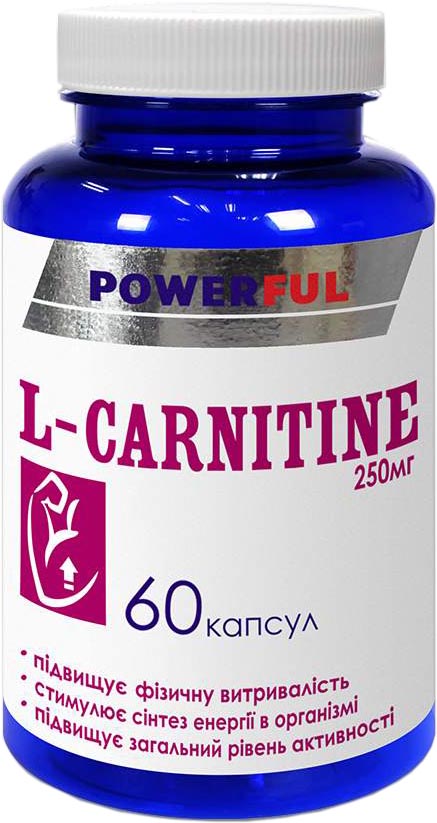 Аминокислота Красота и Здоровье L-Carnitine POWERFUL 250 мг 60 капсул (4820142434190)
Аминокислота Красота и Здоровье L-Carnitine POWERFUL 250 мг 60 капсул (4820142434190)