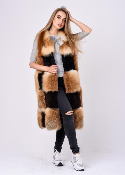 Жилетка BG-Furs из лисы с комбинированными вставками Золотистая (Р-Ж-Х-Шахматка-Лиса, Жилетка BG-Furs из лисы с комбинированными вставками 40 Золотистая (Р-Ж-Х-Шахматка-Лиса)
Жилетка BG-Furs из лисы с комбинированными вставками Золотистая (Р-Ж-Х-Шахматка-Лиса, Жилетка BG-Furs из лисы с комбинированными вставками 40 Золотистая (Р-Ж-Х-Шахматка-Лиса)