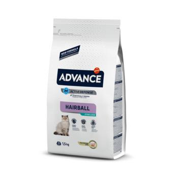 Сухой корм для кошек Advance Cat Sterilized Hairball 1.5 кг. вывод шерсти у стерилизованных кошек, с индейкой
Сухой корм для кошек Advance Cat Sterilized Hairball 1.5 кг. вывод шерсти у стерилизованных кошек, с индейкой