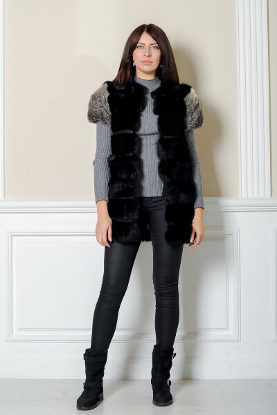 Жилетка BG-Furs из кролика серое плечо Черная (Р-Кр11-Ч-80-7/4-СП, Жилетка BG-Furs из кролика серое плечо 52 Черная (Р-Кр11-Ч-80-7/4-СП-52)
Жилетка BG-Furs из кролика серое плечо Черная (Р-Кр11-Ч-80-7/4-СП, Жилетка BG-Furs из кролика серое плечо 52 Черная (Р-Кр11-Ч-80-7/4-СП-52)