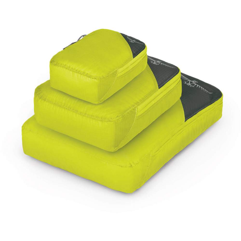 Набор органайзеров Osprey Ultralight Packing Cube Set S/M/L (3 шт.) Electric Lime 009.1648
Набор органайзеров Osprey Ultralight Packing Cube Set S/M/L (3 шт.) Electric Lime 009.1648