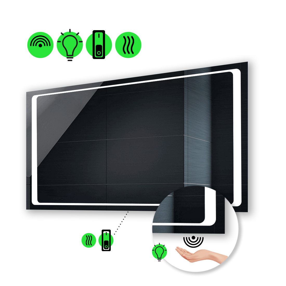 LED-зеркало 120x80см, с ИК включателем и подогревом с механическим управлением, модель Emma
LED-зеркало 120x80см, с ИК включателем и подогревом с механическим управлением, модель Emma