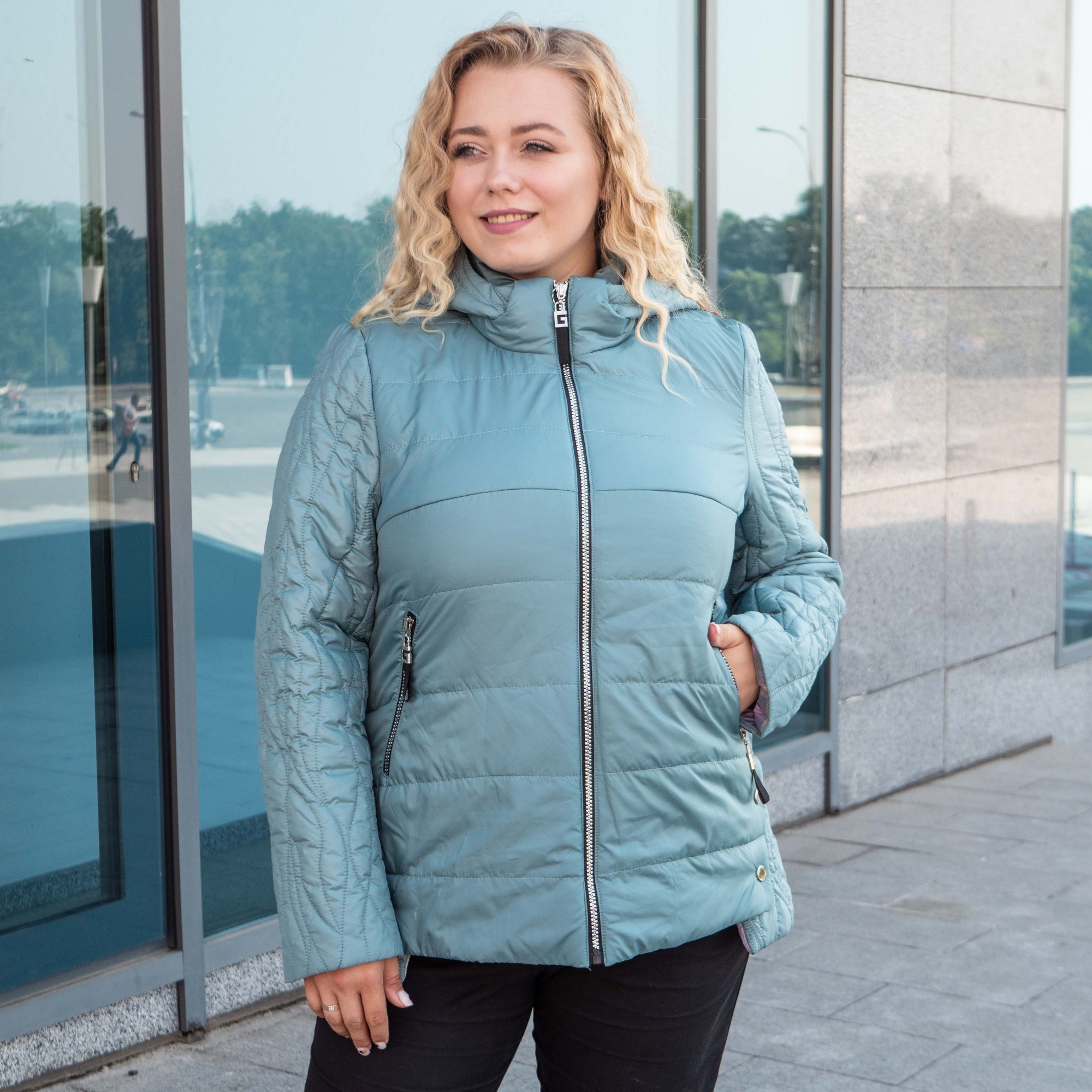Женская куртка большого размера UF-Fashion Alsu-x бирюзовый, Женская куртка большого размера UF-Fashion Alsu-x 50 бирюзовый
Женская куртка большого размера UF-Fashion Alsu-x бирюзовый, Женская куртка большого размера UF-Fashion Alsu-x 50 бирюзовый