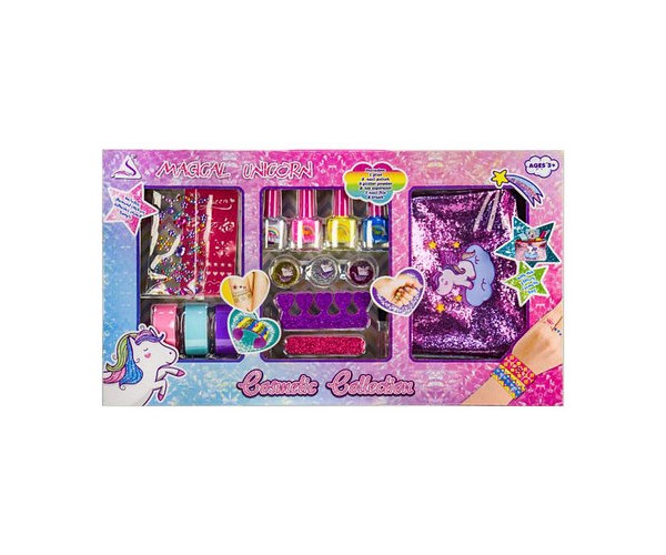 Детский набор косметики Cosmetic Collection J1018 | Набор лаки, косметичка, наклейки
Детский набор косметики Cosmetic Collection J1018 | Набор лаки, косметичка, наклейки