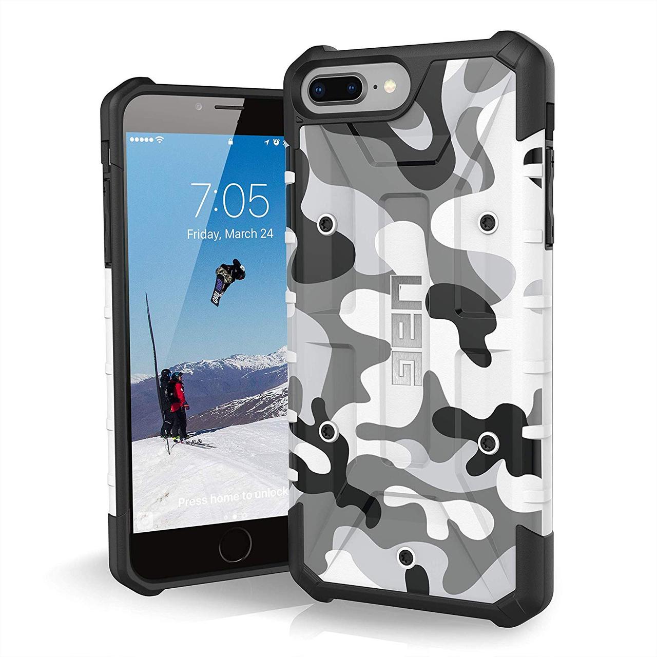 Ударопрочный чехол Urban Armor Gear Pathfinder камуфляж для Apple iPhone 6/6s plus / 7 plus/8 plus Белый
Ударопрочный чехол Urban Armor Gear Pathfinder камуфляж для Apple iPhone 6/6s plus / 7 plus/8 plus Белый