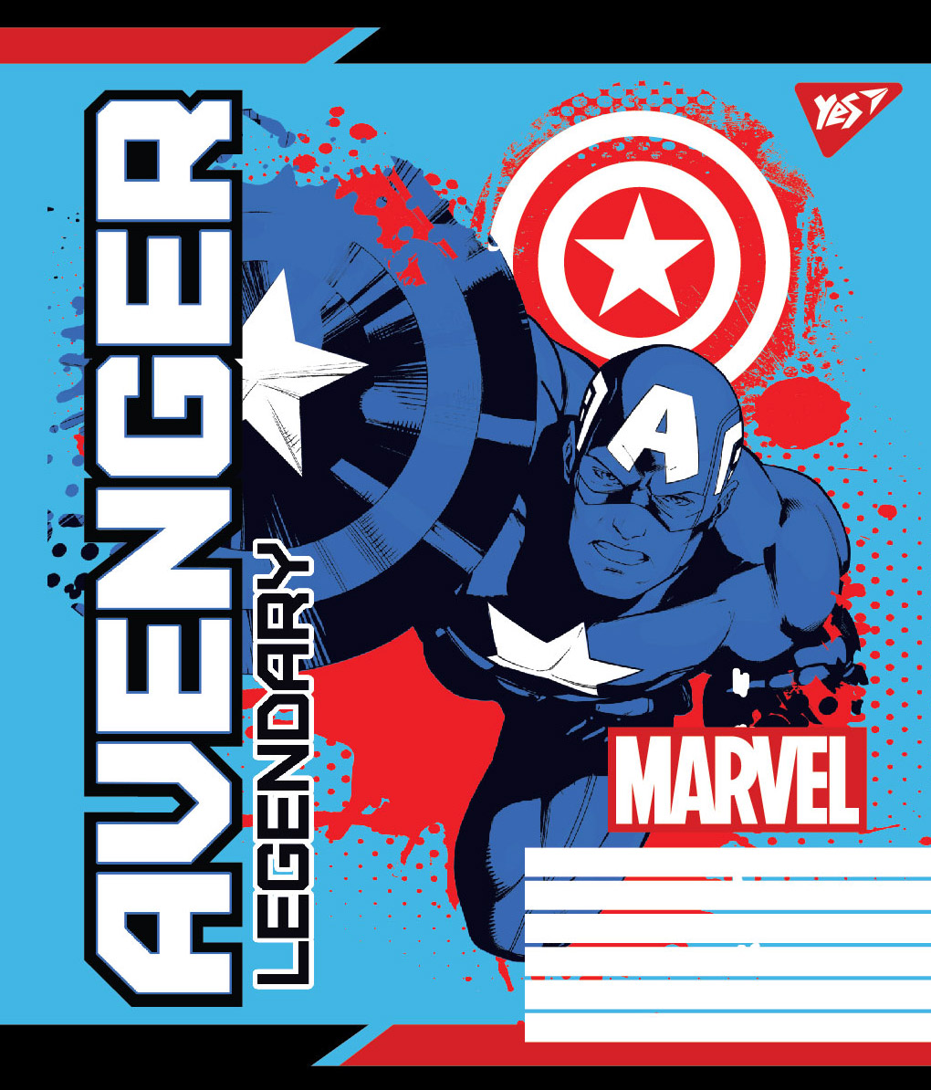 Набор тетрадей ученических YES Avengers Legends А5 18 листов в клетку 25 шт (765380)
Набор тетрадей ученических YES Avengers Legends А5 18 листов в клетку 25 шт (765380)