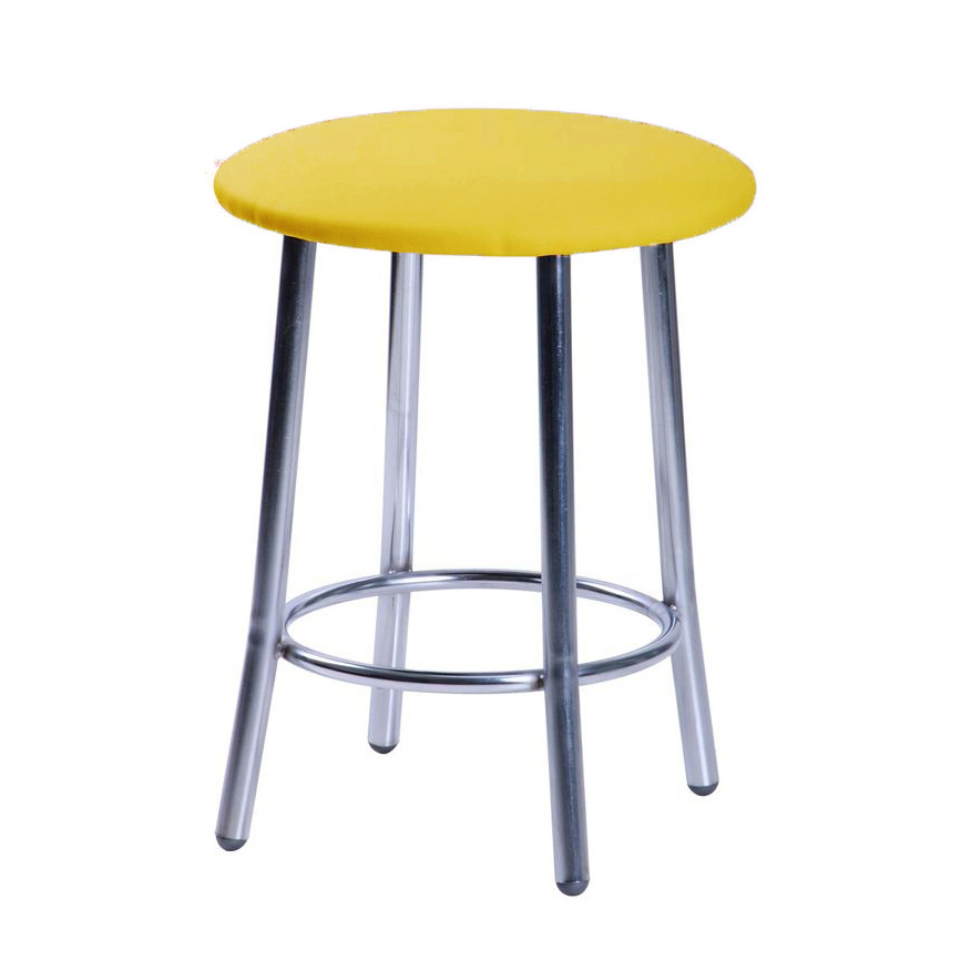 Табурет металлический для кухни, для кафе Талли хром/кожзаменитель Неаполь N-55 желтый AMF 
Табурет металлический для кухни, для кафе Талли хром/кожзаменитель Неаполь N-55 желтый AMF