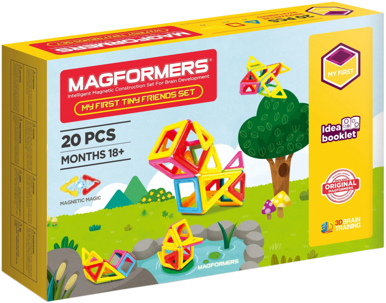 Конструктор магнитный Magformers Маленькие друзья 20 деталей (702004) (8809134368336)
Конструктор магнитный Magformers Маленькие друзья 20 деталей (702004) (8809134368336)