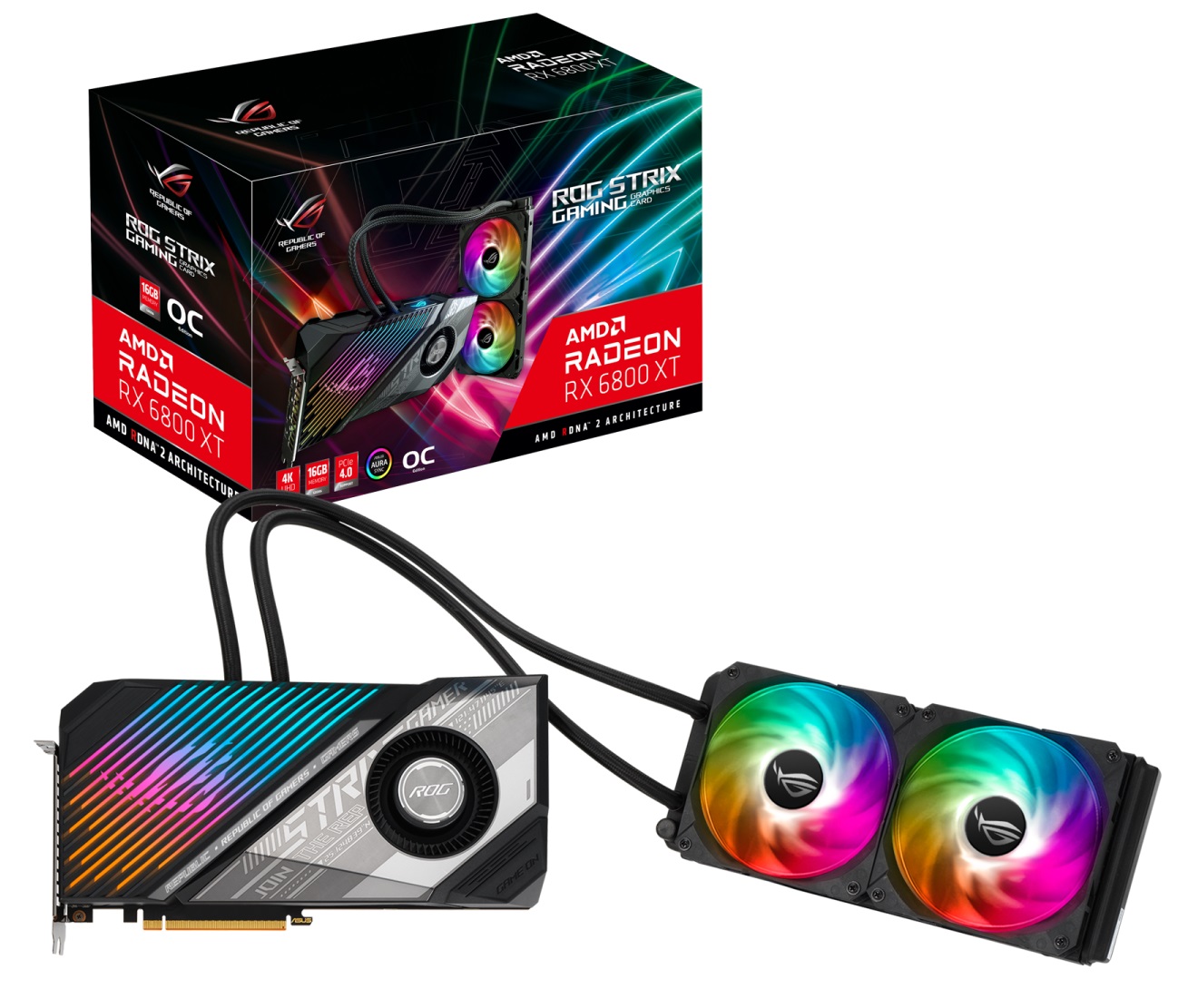 Видеокарта AMD Radeon RX 6800 XT 16GB GDDR6 ROG Strix Gaming OC Asus (ROG-STRIX-LC-RX6800XT-O16G-GAMING)
Видеокарта AMD Radeon RX 6800 XT 16GB GDDR6 ROG Strix Gaming OC Asus (ROG-STRIX-LC-RX6800XT-O16G-GAMING)