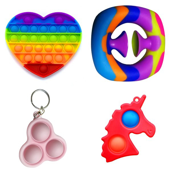 Набор Антистресс Игрушек: Pop it Сердце Радужное + Snappers №12 камуфляж + Simple Dimple Брелок Единорог 2 пупырки Красный + Pop it Брелок 3 пупырки Розовый
Набор Антистресс Игрушек: Pop it Сердце Радужное + Snappers №12 камуфляж + Simple Dimple Брелок Единорог 2 пупырки Красный + Pop it Брелок 3 пупырки Розовый
