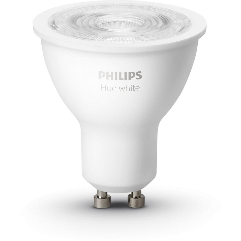 Умная лампа Philips Hue GU10, 5.2W(57Вт), 2700K, White, Bluetooth, димируемая, 2шт
Умная лампа Philips Hue GU10, 5.2W(57Вт), 2700K, White, Bluetooth, димируемая, 2шт