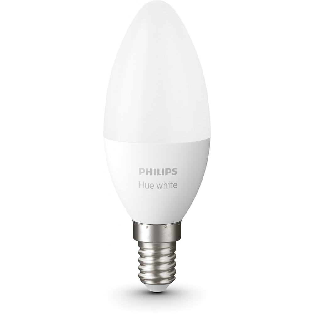 Комплект ламп Philips Hue E14, 5.5W(40Вт), 2700K, White, Bluetooth, димируемая, 2шт
Комплект ламп Philips Hue E14, 5.5W(40Вт), 2700K, White, Bluetooth, димируемая, 2шт