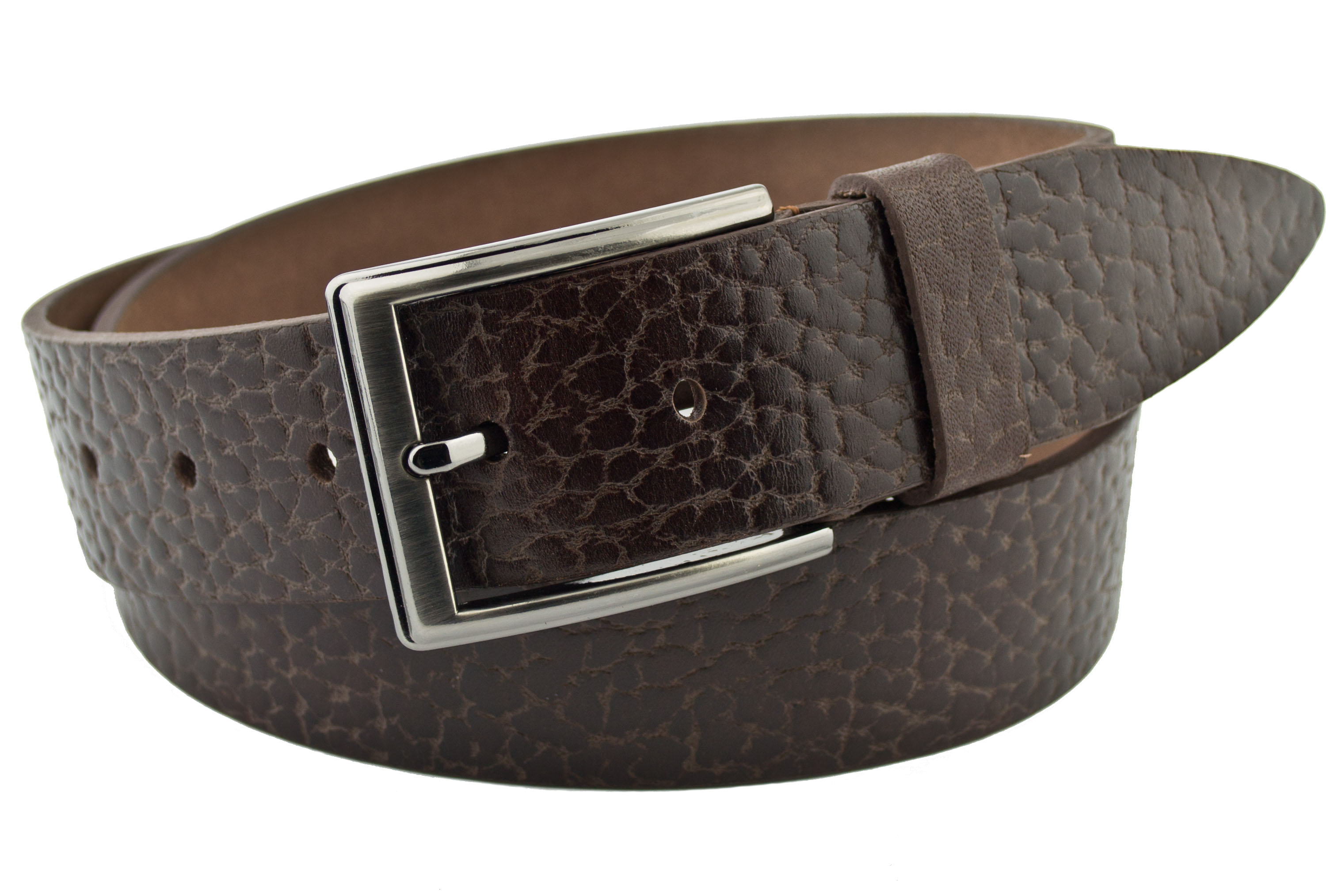 Мужской кожаный ремень Real Leather 4 см для джинсов темно-коричневый 110-135 см
Мужской кожаный ремень Real Leather 4 см для джинсов темно-коричневый 110-135 см