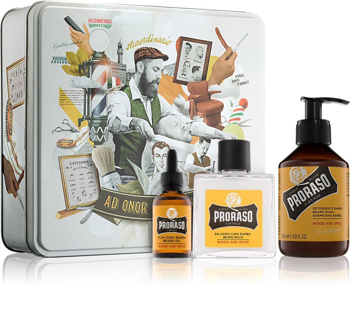 Набор для бороды Proraso Wood&Spice в металлической коробке ( шампунь, бальзам и масло)
Набор для бороды Proraso Wood&Spice в металлической коробке ( шампунь, бальзам и масло)