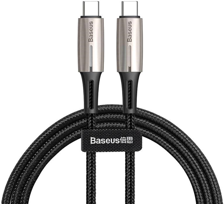 Кабель Baseus Cable USB-C to USB-C Water Drop-Shaped Lamp Pd 60W 2 м Черный (CATSD-K01)
Кабель Baseus Cable USB-C to USB-C Water Drop-Shaped Lamp Pd 60W 2 м Черный (CATSD-K01)