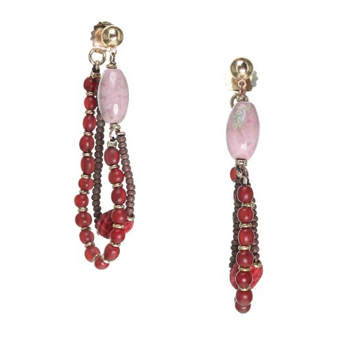 Серьги-пусеты Nature Bijoux из рога, родонита, розового дерева и кожи змеи 12--25429
Серьги-пусеты Nature Bijoux из рога, родонита, розового дерева и кожи змеи 12--25429
