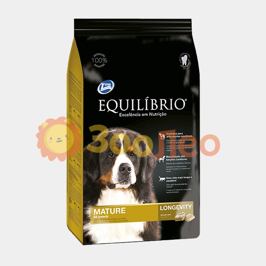 Сухой корм Equilibrio Dog Mature All Breeds для пожилых или малоактивных собак средних и крупных пород 2 кг
Сухой корм Equilibrio Dog Mature All Breeds для пожилых или малоактивных собак средних и крупных пород 2 кг