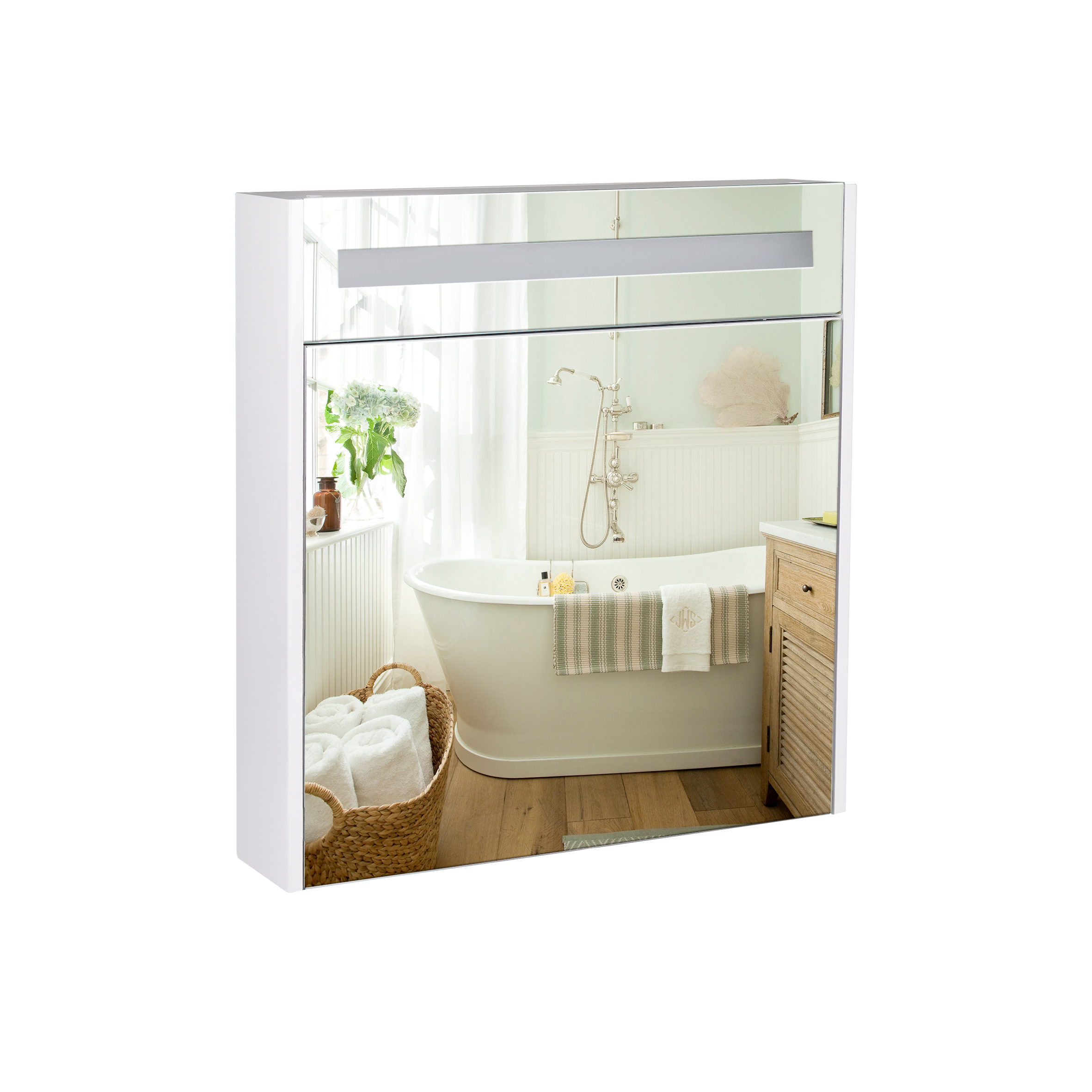 Зеркальный шкаф подвесной Qtap Robin 700х730х145 White с LED-подсветкой QT1377ZP7001W (ST702124)
Зеркальный шкаф подвесной Qtap Robin 700х730х145 White с LED-подсветкой QT1377ZP7001W (ST702124)