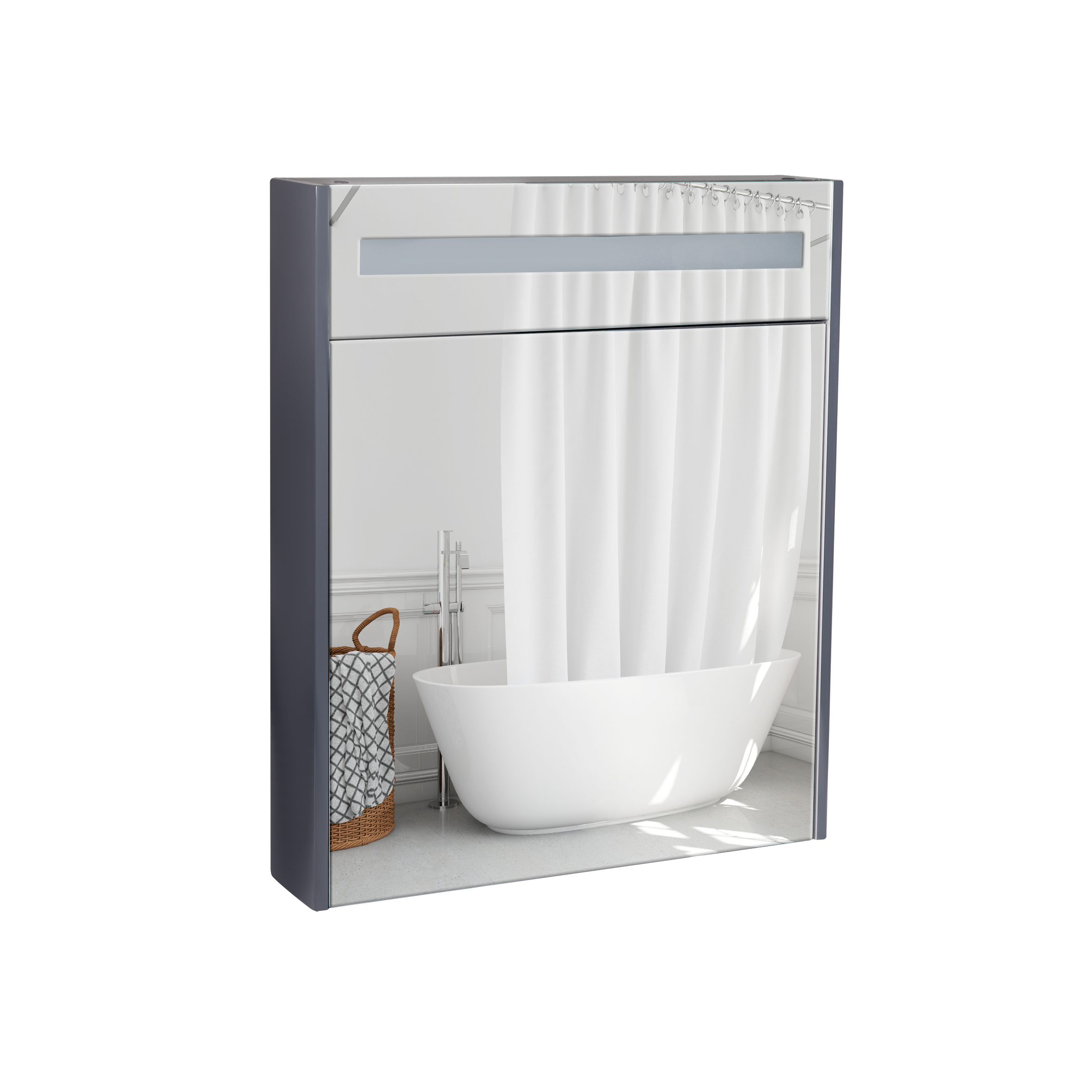 Зеркальный шкаф подвесной Qtap Robin 600х730х145 Graphite с LED-подсветкой QT1377ZP6002G (ST702126)
Зеркальный шкаф подвесной Qtap Robin 600х730х145 Graphite с LED-подсветкой QT1377ZP6002G (ST702126)