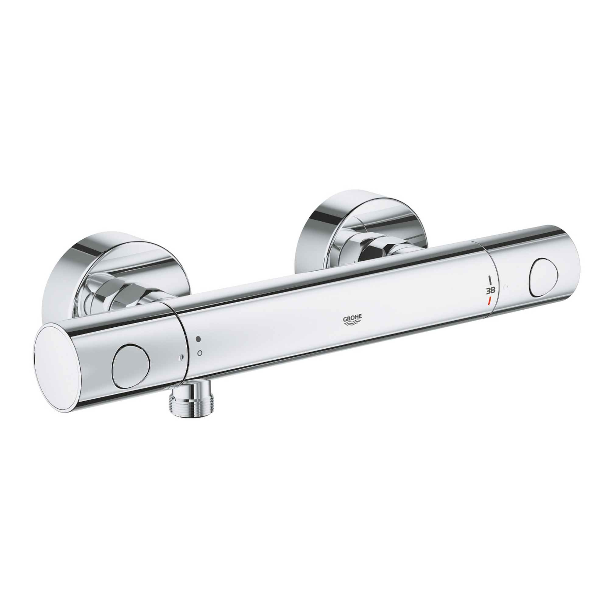Смеситель термостатический для душа Grohe Grohtherm 800 Cosmopolitan 34765000 (SR203596)
Смеситель термостатический для душа Grohe Grohtherm 800 Cosmopolitan 34765000 (SR203596)
