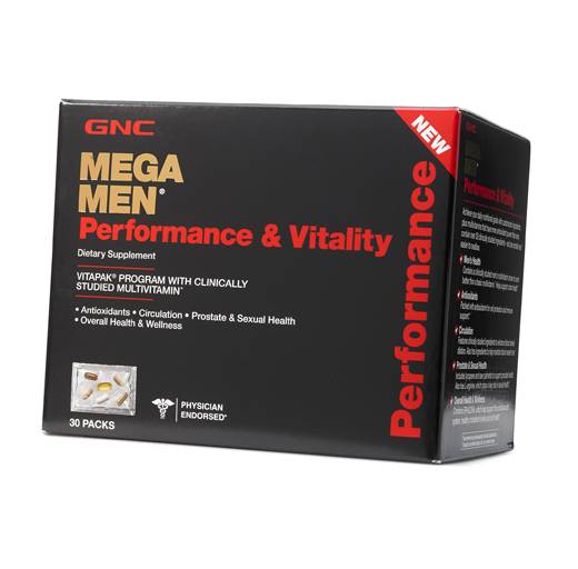 Витамины для поддержки сердечно-сосудистой системы мужчин, Mega Men Performance Vitality, GNC 30пакетов (36120051)
Витамины для поддержки сердечно-сосудистой системы мужчин, Mega Men Performance Vitality, GNC 30пакетов (36120051)