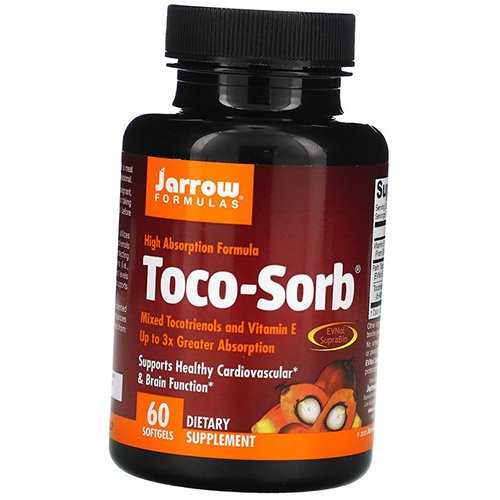Смесь Токотриенолов и Витамин Е, Toco-Sorb, Jarrow Formulas 60гелкапс (36345067)
Смесь Токотриенолов и Витамин Е, Toco-Sorb, Jarrow Formulas 60гелкапс (36345067)