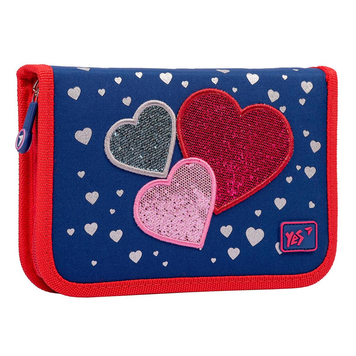 Пенал школьный двойной для девочек YES одинарный без клапана HP-02 "Heart beat" синий 533077
Пенал школьный двойной для девочек YES одинарный без клапана HP-02 "Heart beat" синий 533077