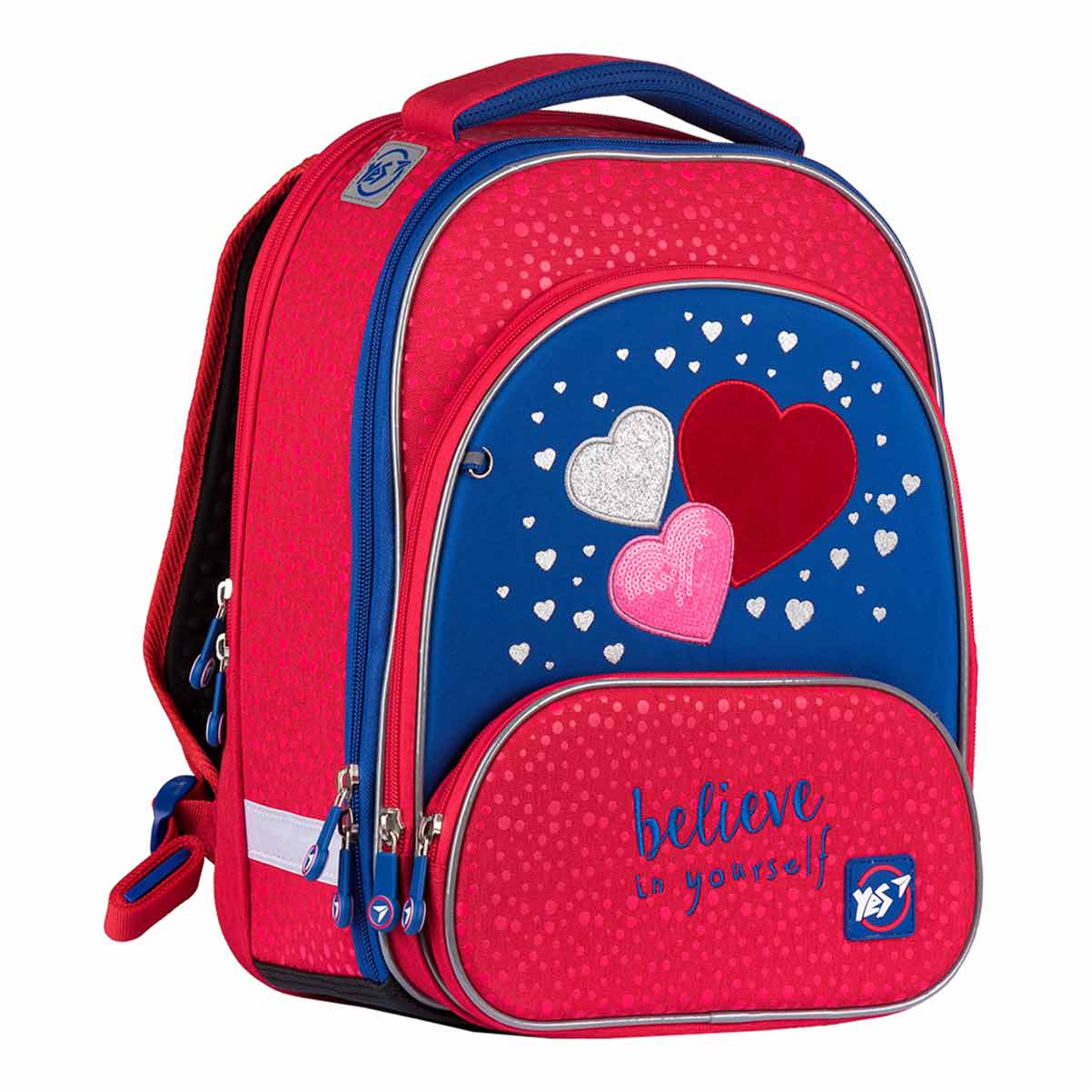 Рюкзак школьный YES Juno Ultra Heart beat S-30 20 л 36 × 27 × 17 см малиновый с синим (555479)
Рюкзак школьный YES Juno Ultra Heart beat S-30 20 л 36 × 27 × 17 см малиновый с синим (555479)