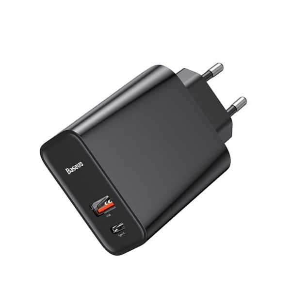 Адаптер сетевой Baseus Wall Charger 1USB Type-C PPS QC 3.0 3A 30W (CCFS-C01) Black
Адаптер сетевой Baseus Wall Charger 1USB Type-C PPS QC 3.0 3A 30W (CCFS-C01) Black