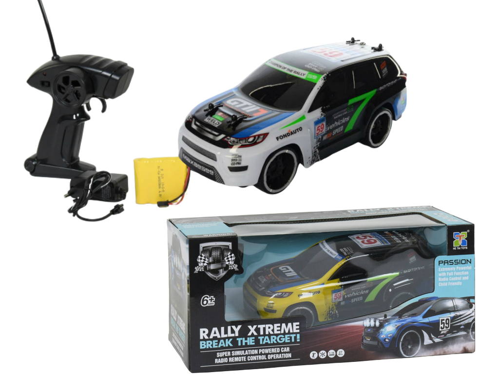 Машинка гоночная Джип на радиоуправлении "Rally Xtreme" (черно-белая) + пульт управления (89599)
Машинка гоночная Джип на радиоуправлении "Rally Xtreme" (черно-белая) + пульт управления (89599)