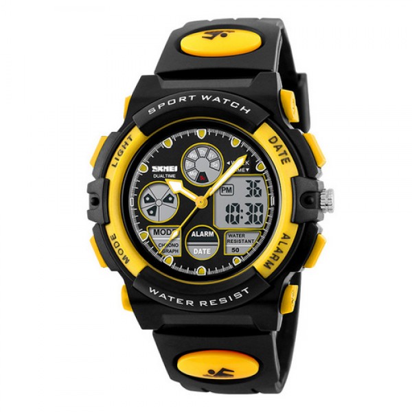 Мужские кварцевые часы Skmei Yellow наручные спортивные на пластиковом ремешке + коробка (1080-0396)
Мужские кварцевые часы Skmei Yellow наручные спортивные на пластиковом ремешке + коробка (1080-0396)